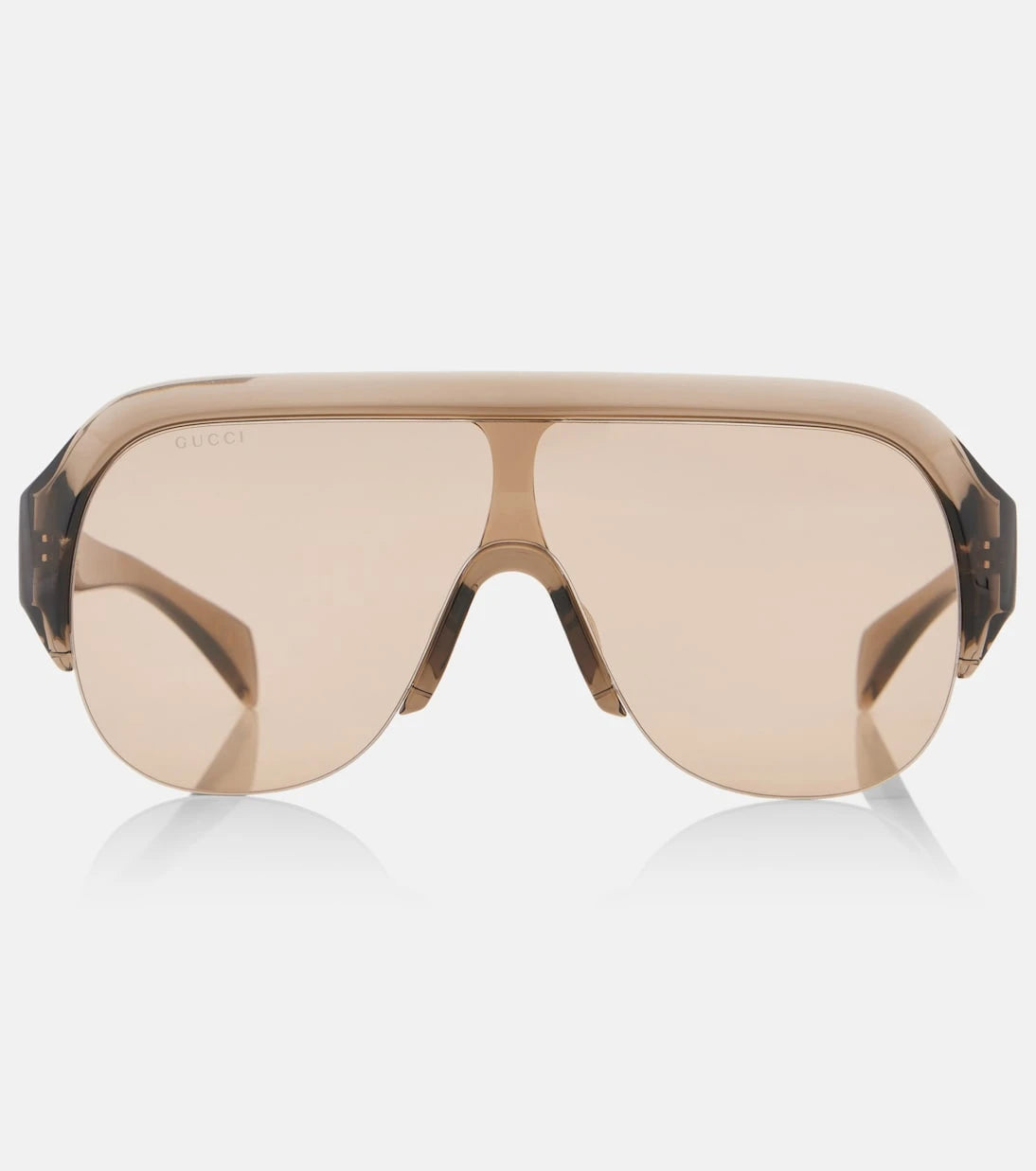 Gucci - Logo shield sunglasses