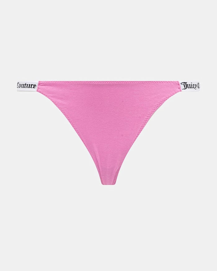 Juicy Couture прашки дамски с памук 3 PK DEMI THNG 3 броя
