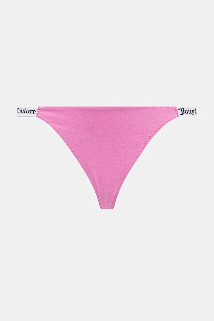 Juicy Couture Kadın Pamuklu String Külot 3'lü Demi Thng