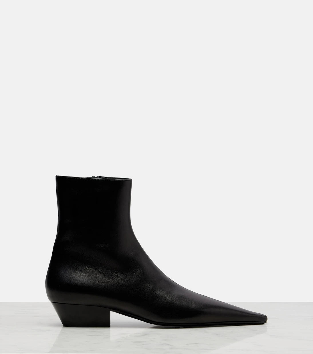 Saint Laurent - Jill leather ankle boots
