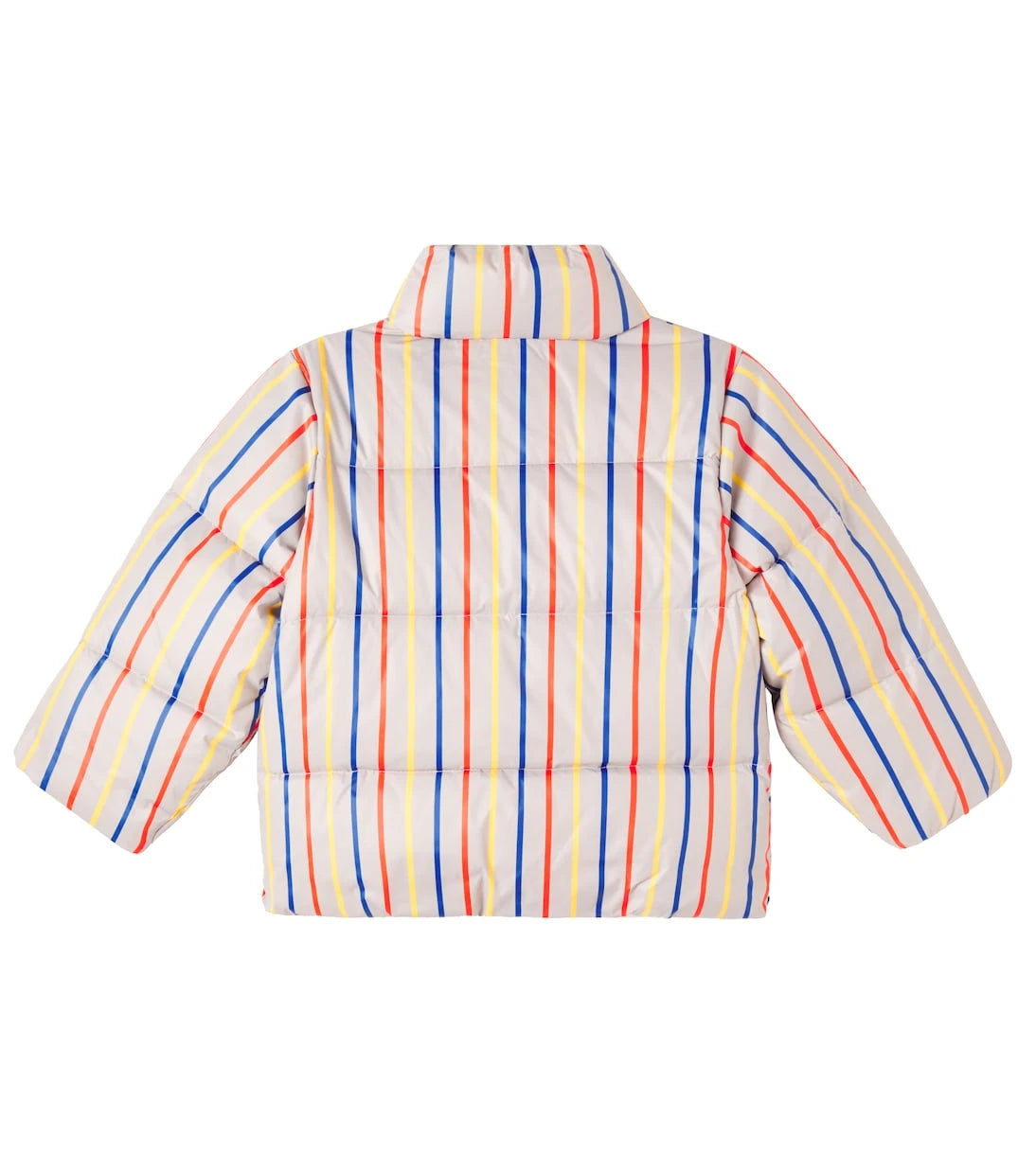 Mini Rodini - Clover striped puffer jacket