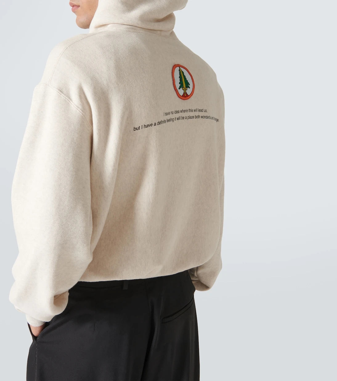 Undercover - Printed cotton hoodie