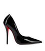 Christian Louboutin Black Miss Z Patent Leather Pumps 120