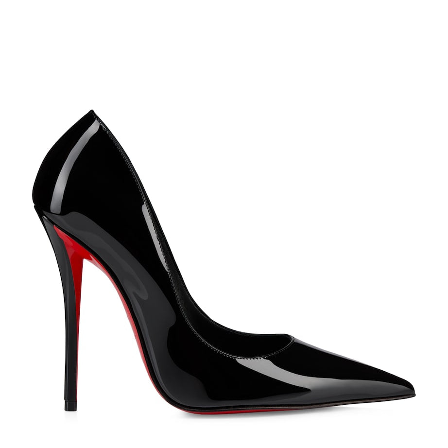 Christian Louboutin Black Miss Z Patent Leather Pumps 120