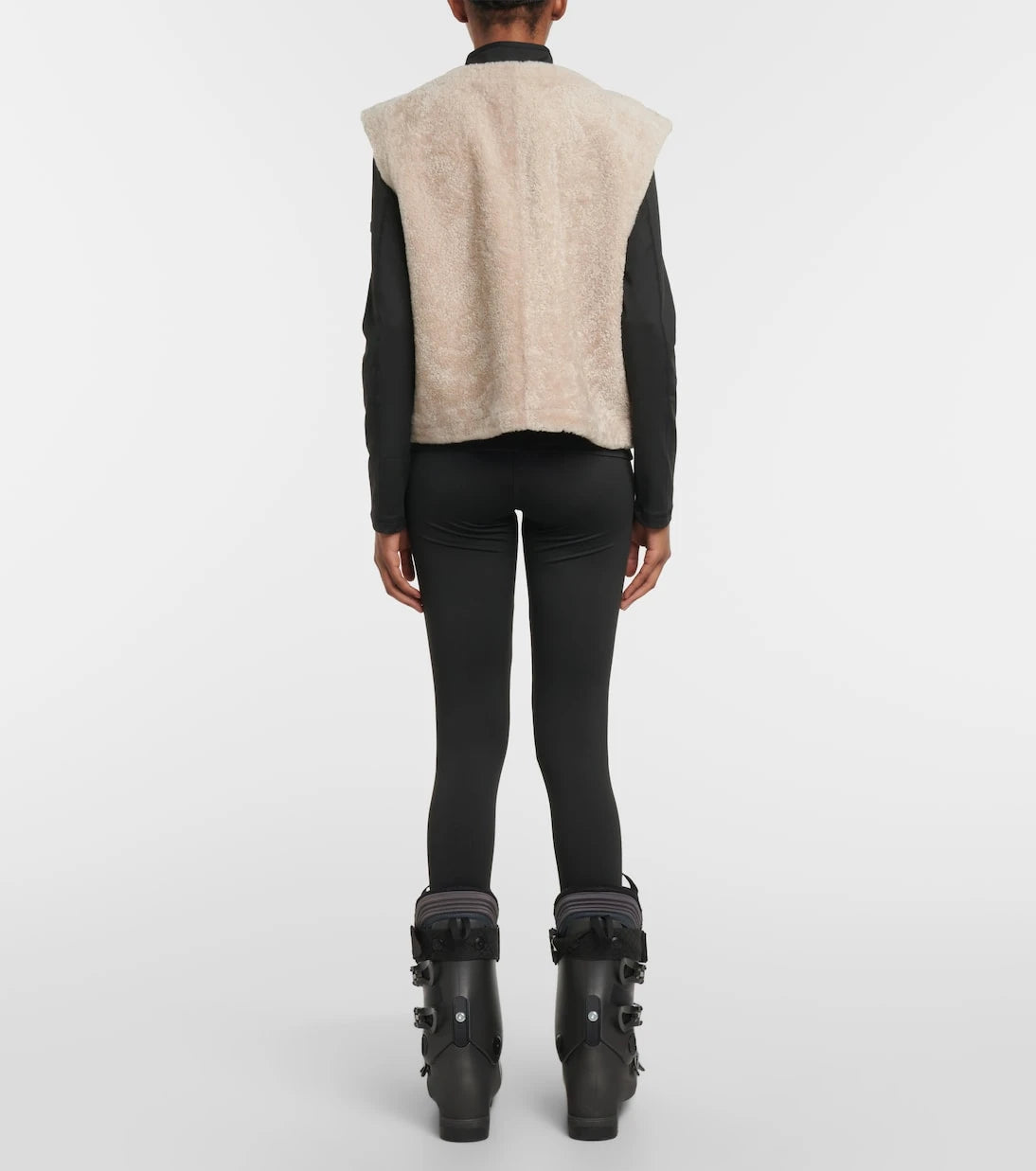 Jet Set - Sleeveless shearling vest