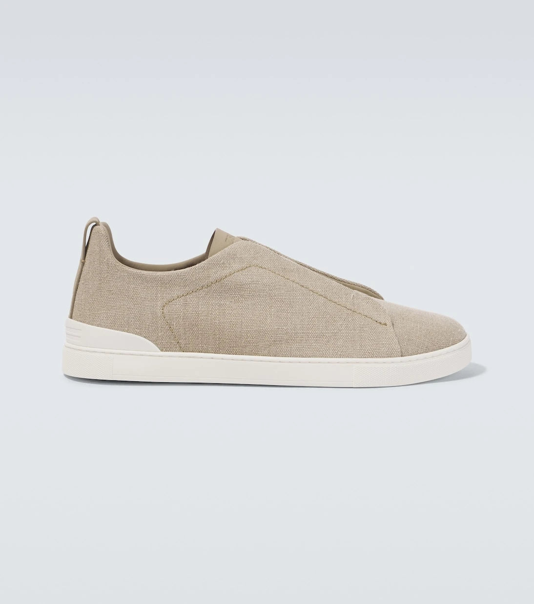 Zegna - حذاء رياضي قماشي Triple Stitch