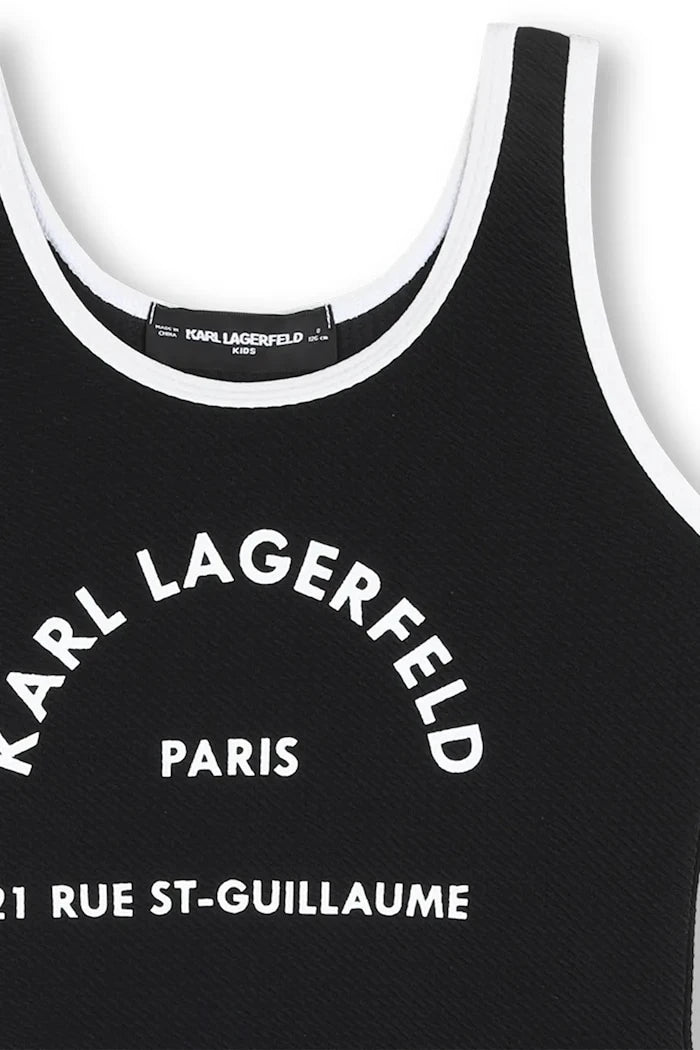 Детски цял бански Karl Lagerfeld