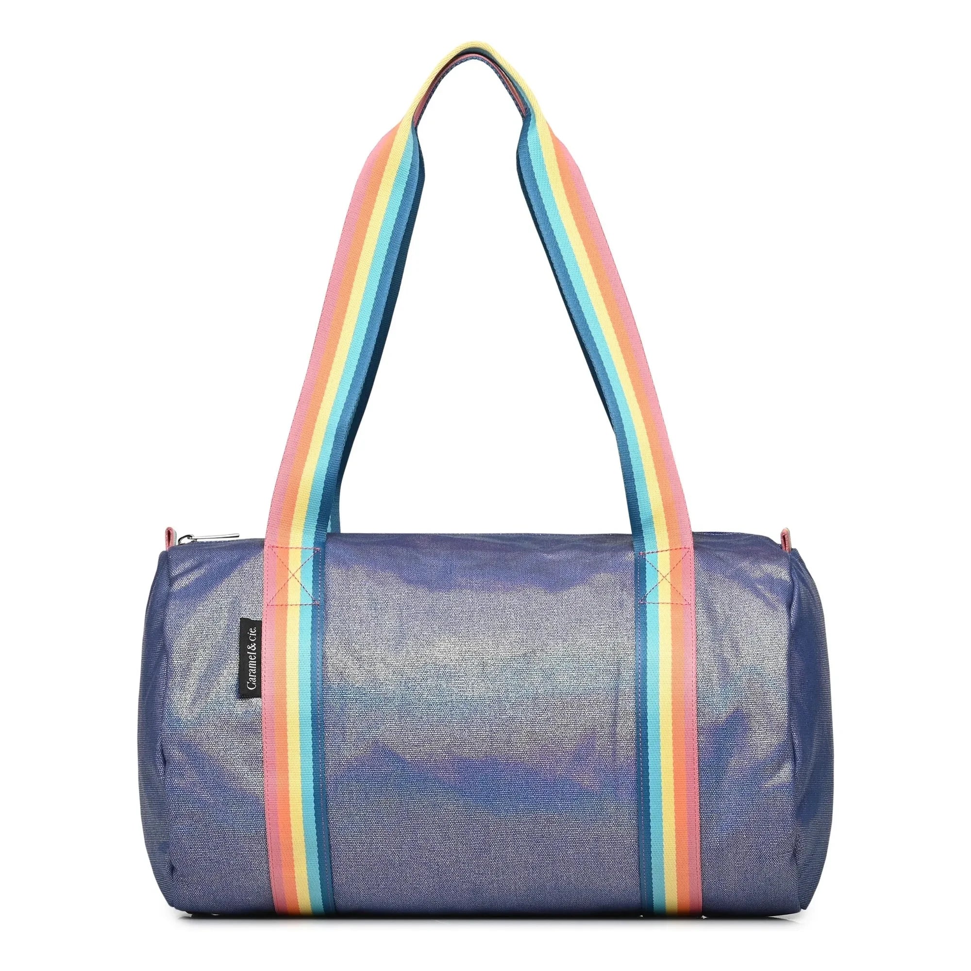 Caramel & Cie - Iridescent Weekend Bag | Blue