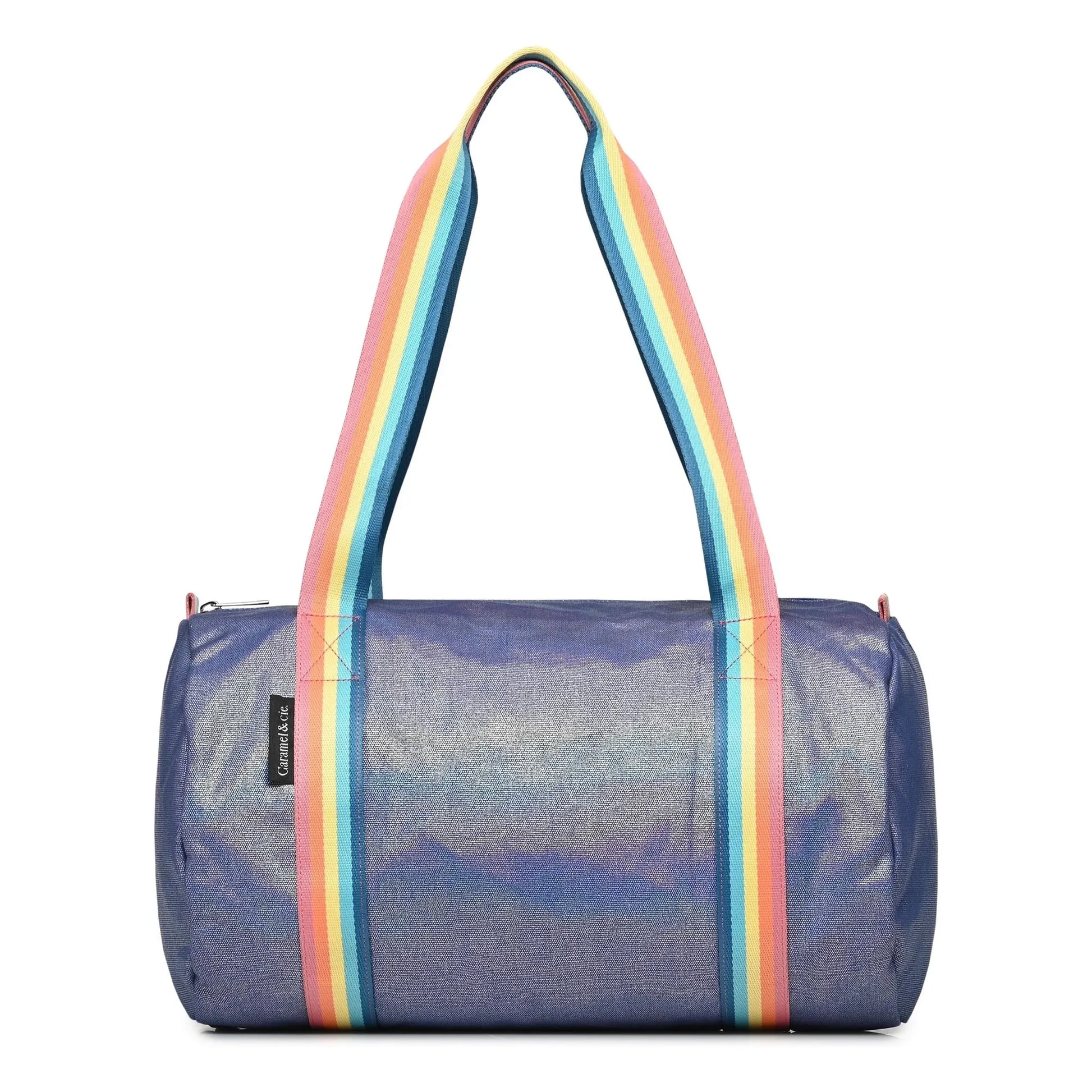 Caramel & Cie - Iridescent Weekend Bag | Blue