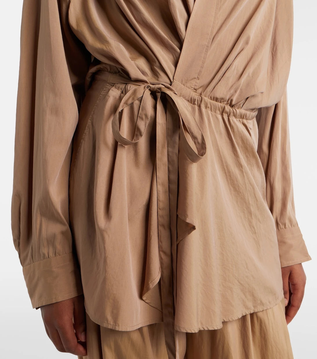 Isabel Marant - Keren gathered wrap top