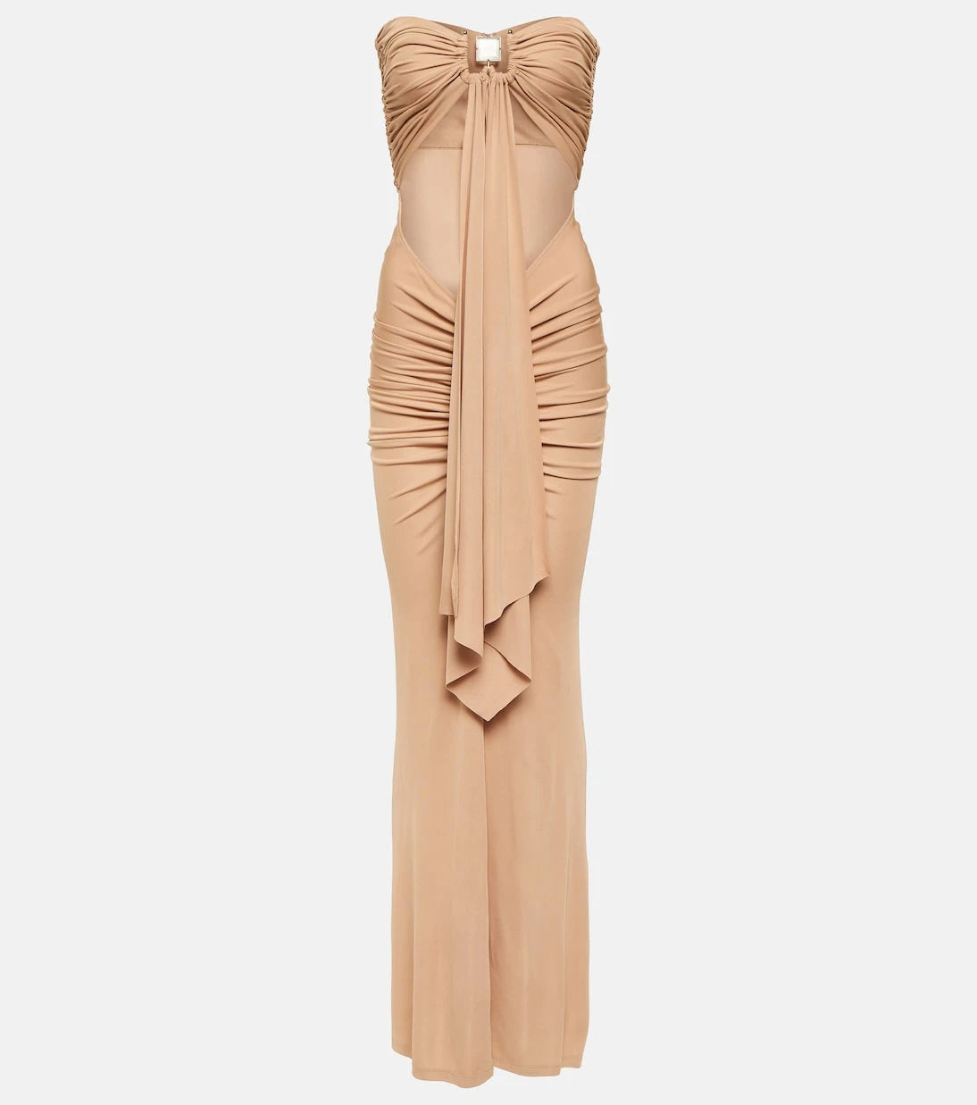 Christopher Esber - Bezel Quartz sash maxi dress