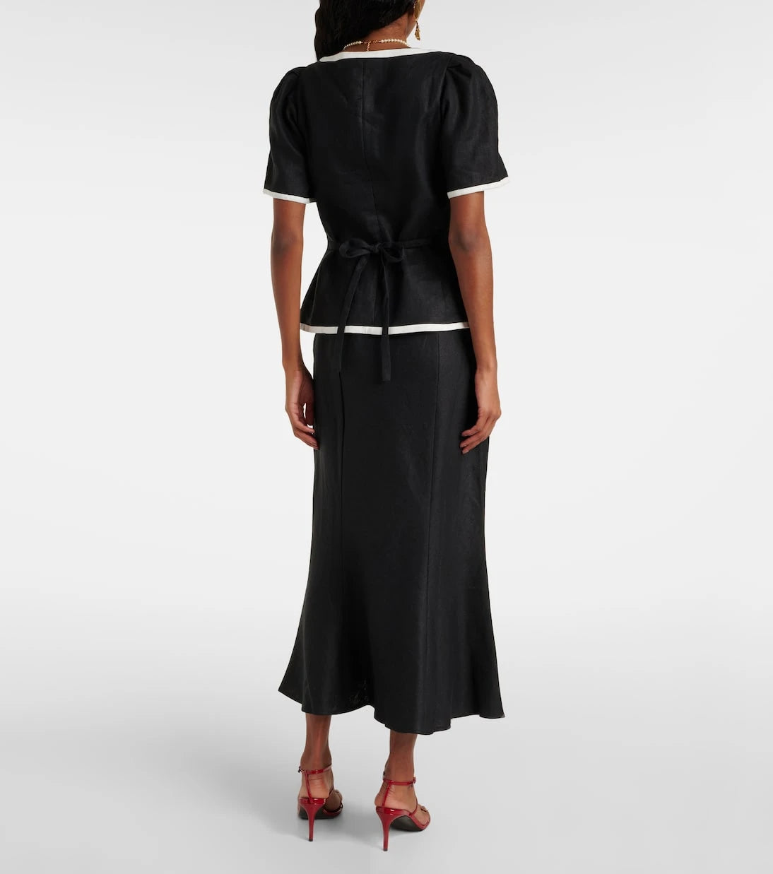 Faithfull - Emma linen top