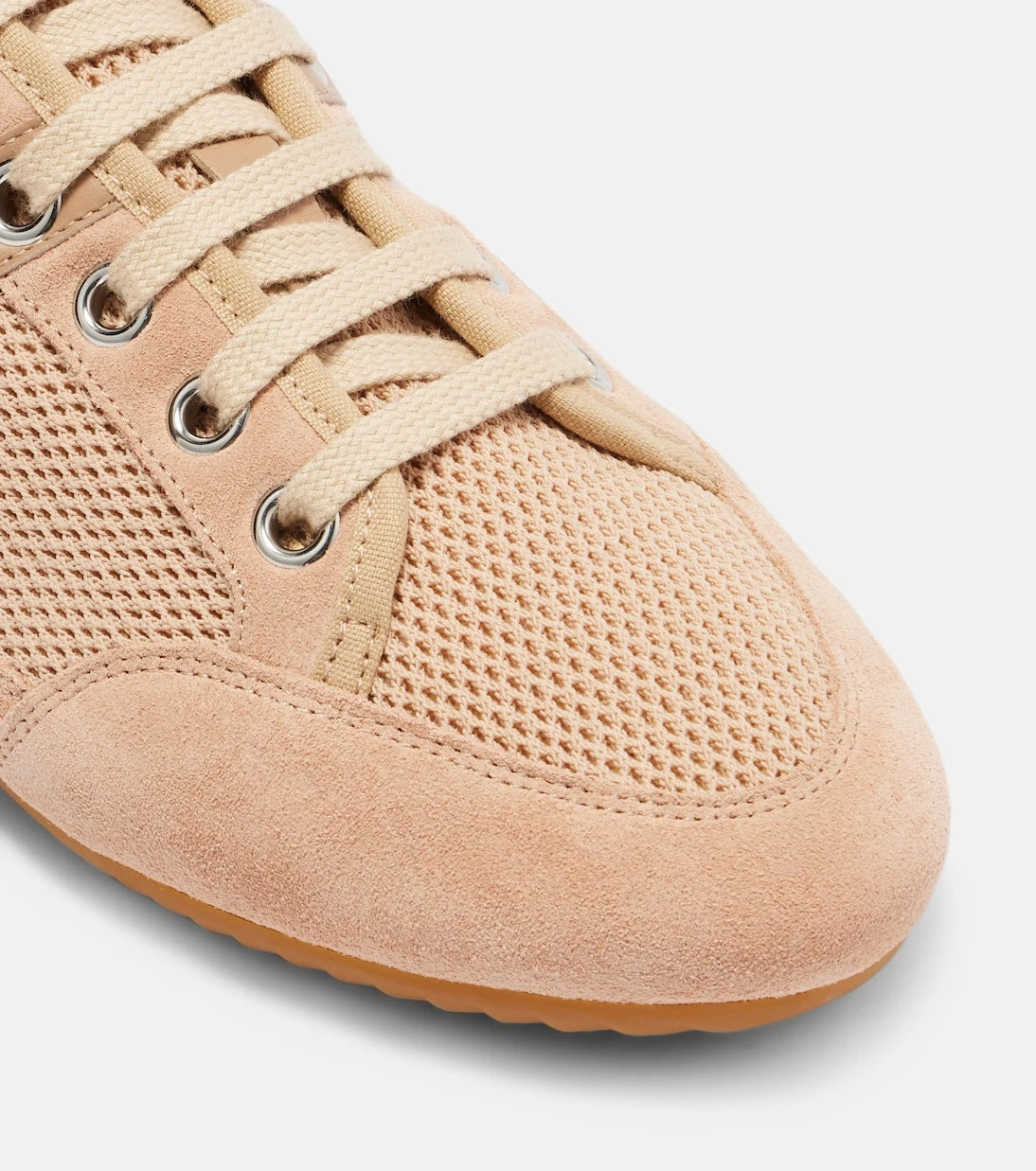 Givenchy - Slim suede-trimmed sneakers