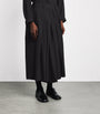 Wool Hakama Wide-Leg Trousers