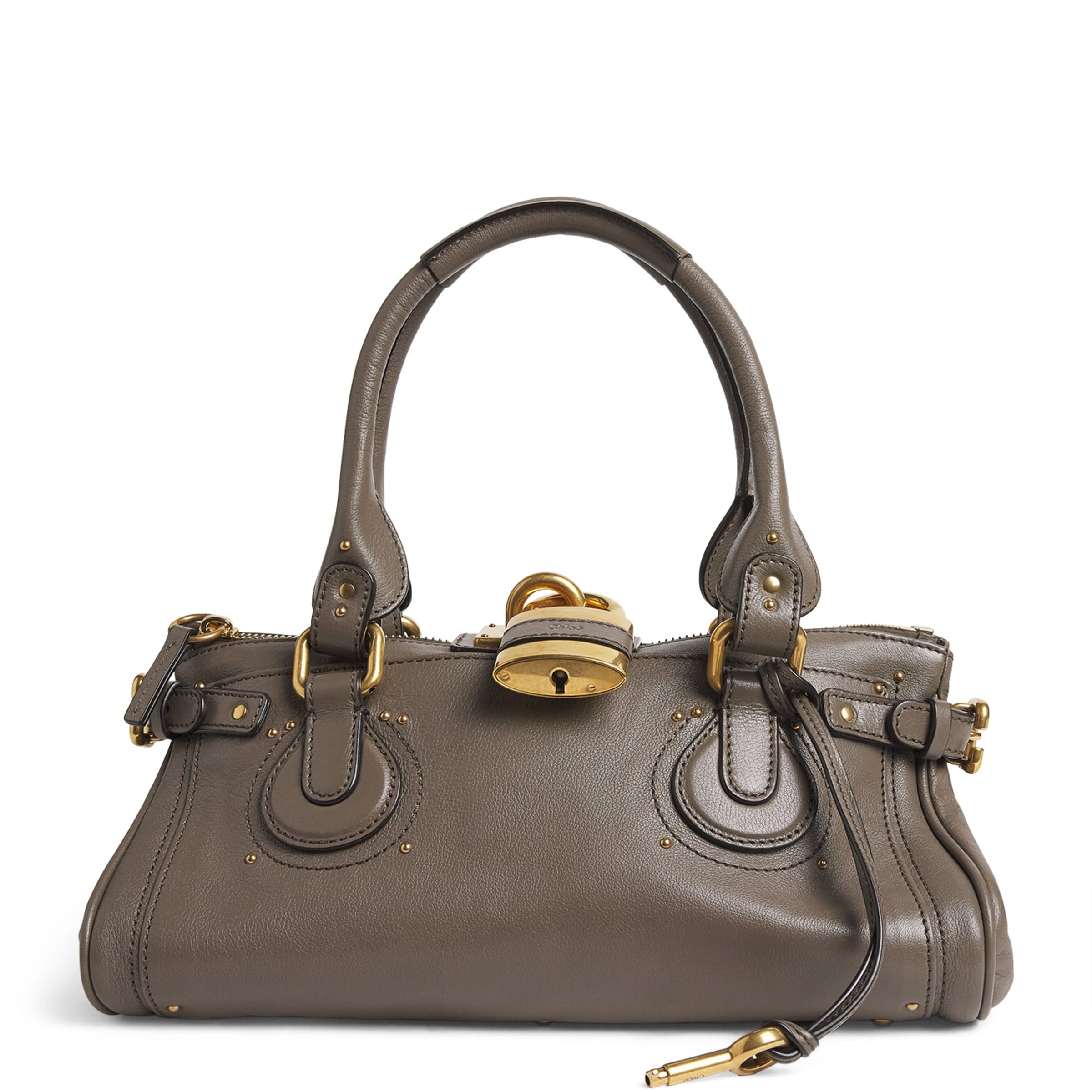 Leather Paddington Top-Handle Bag
