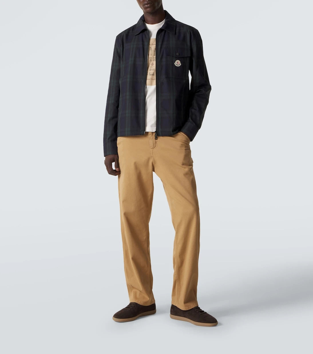 Moncler - Cotton straight pants