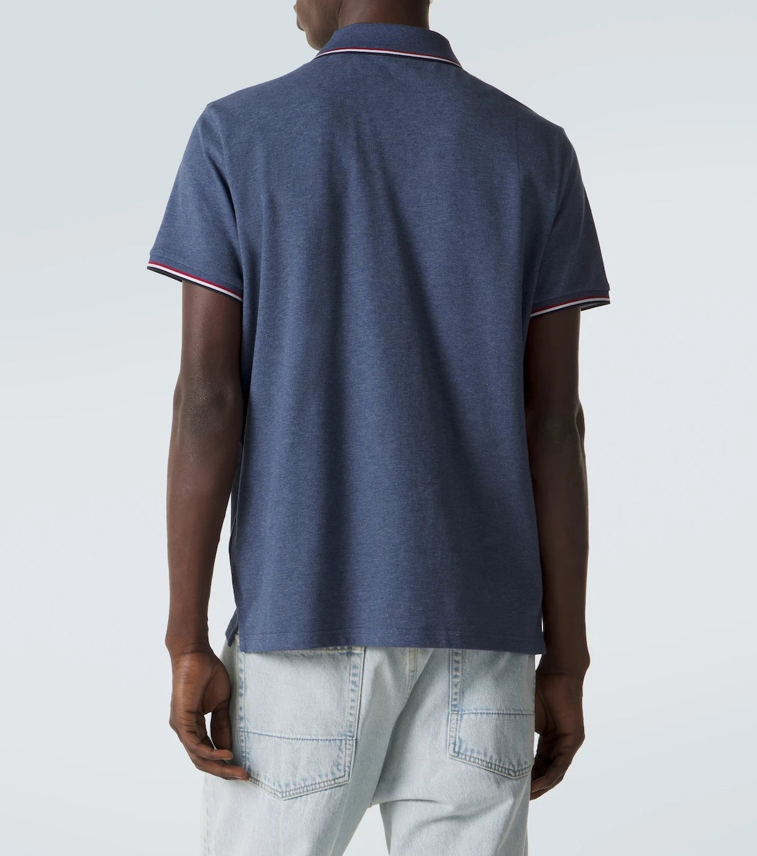 Moncler - Cotton piqué polo shirt
