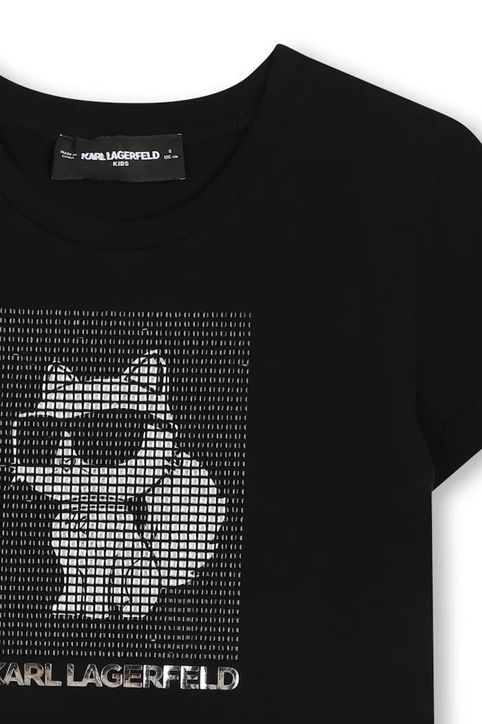 Karl Lagerfeld çocuk pamuklu tişört