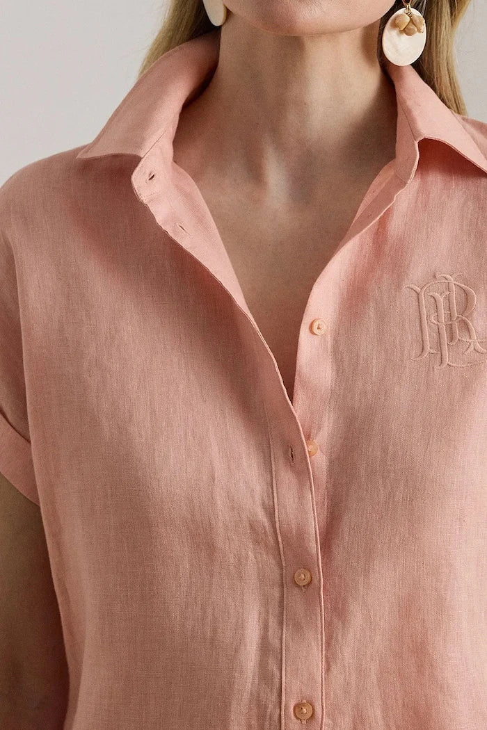 Lauren Ralph Lauren kadın keten gömlek