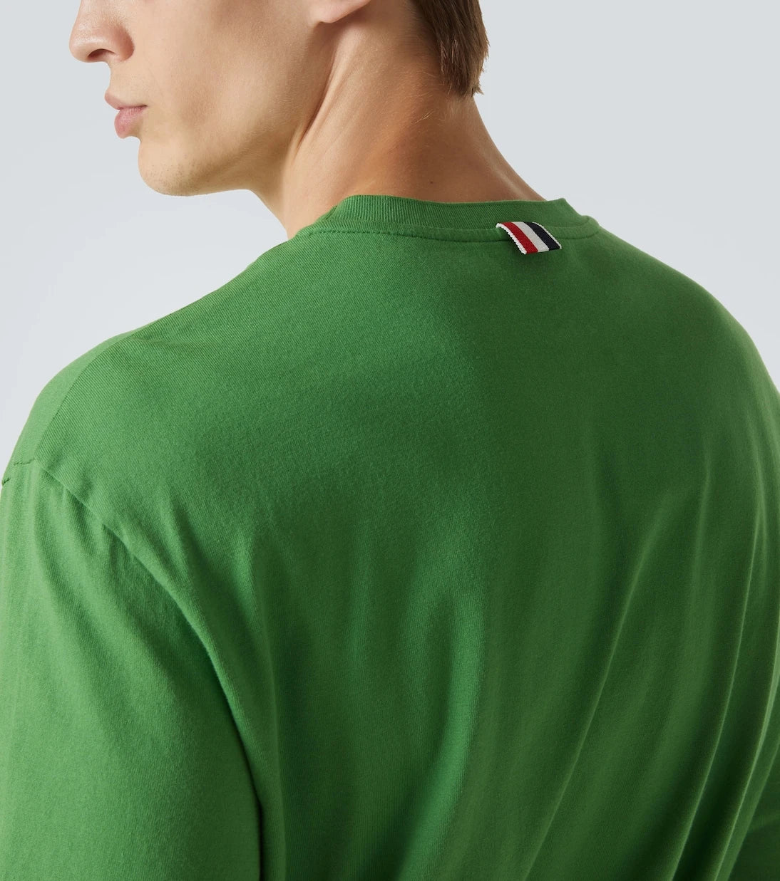 Thom Browne - 4-Bar cotton jersey T-shirt