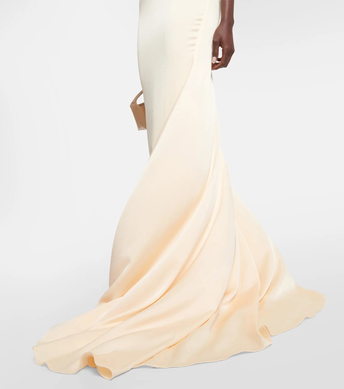 Alex Perry - Drake halterneck cutout satin gown