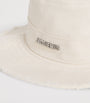 Cotton Artichaut Bucket Hat 110 OFF-WHITE