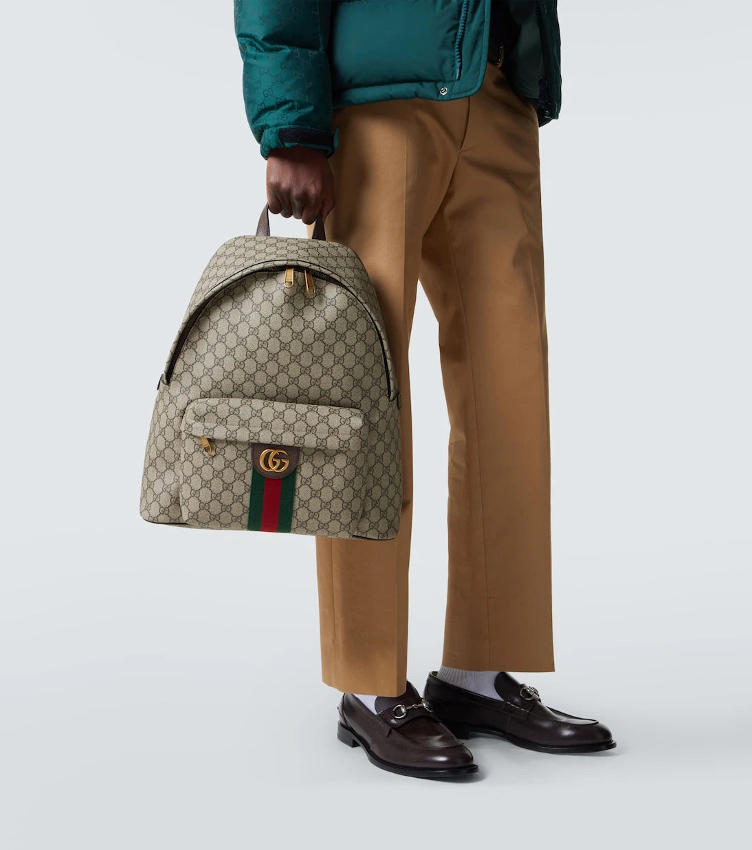 Gucci - GG canvas backpack