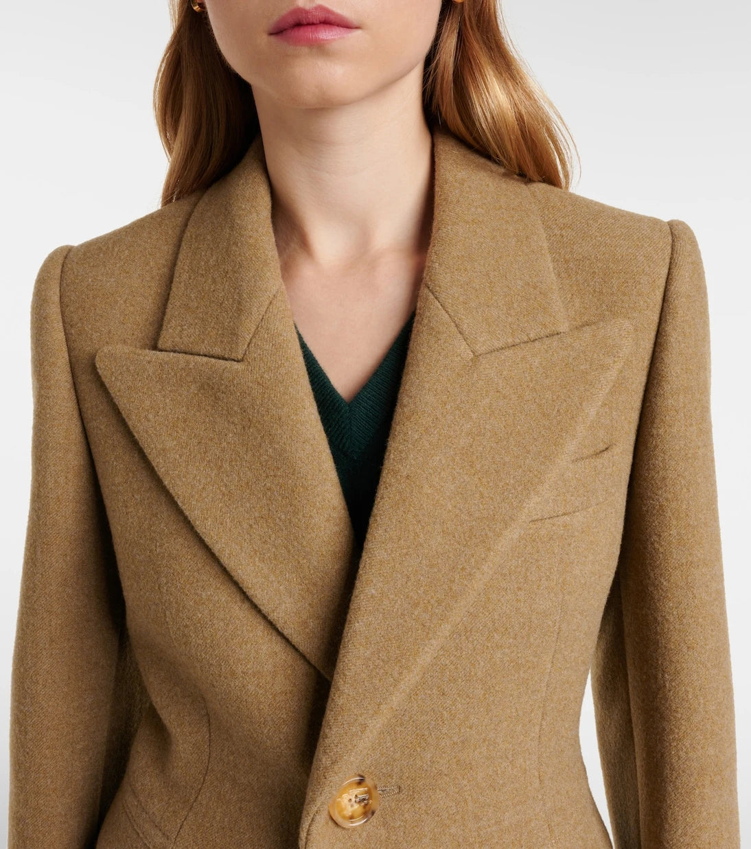 Burberry - Single-breasted wool coat