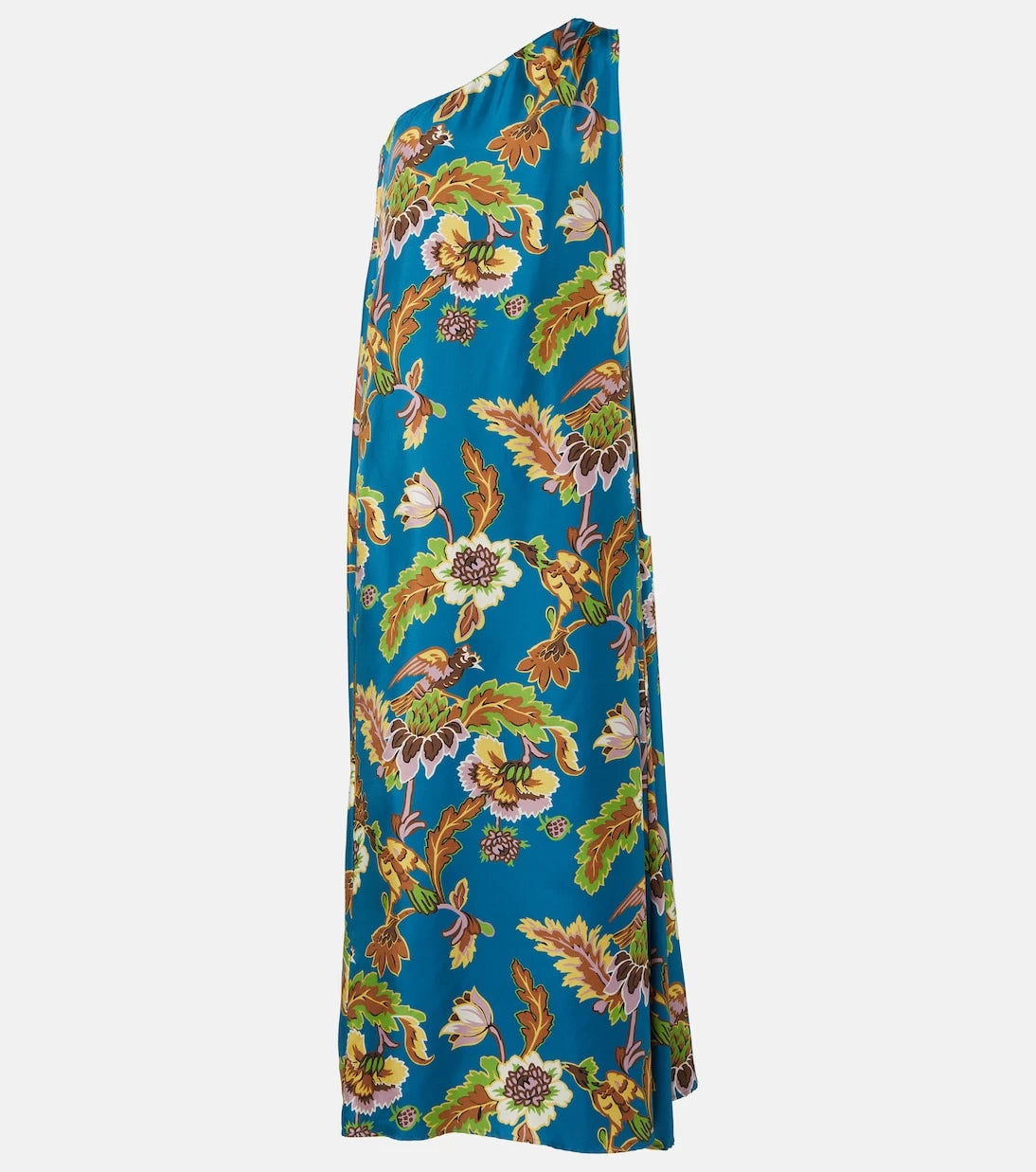 La DoubleJ - Roy printed silk twill maxi dress