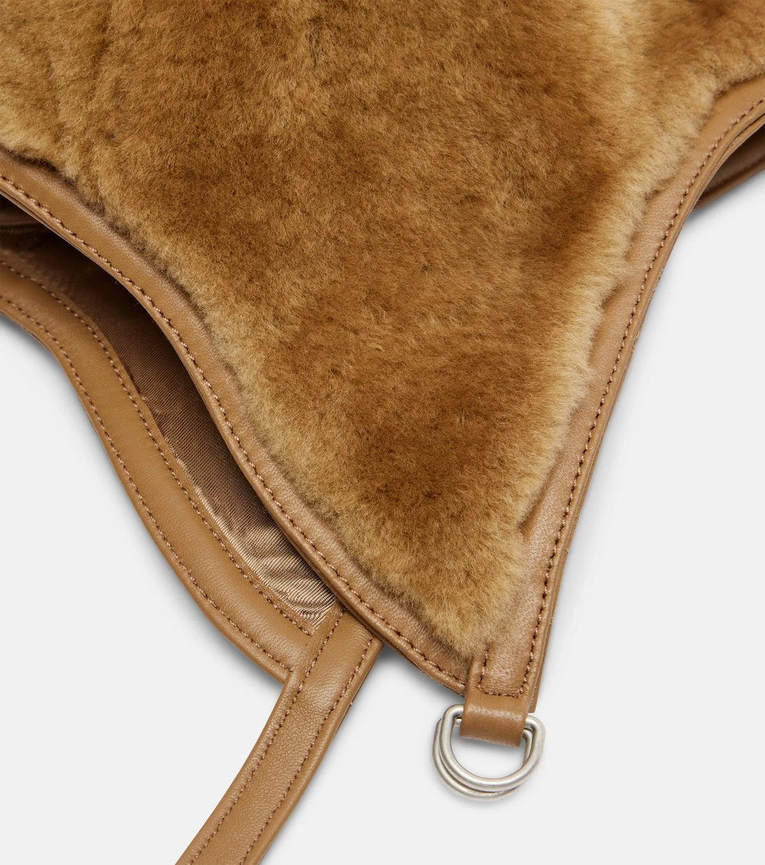 Acne Studios - Belmer leather-trimmed shearling hat