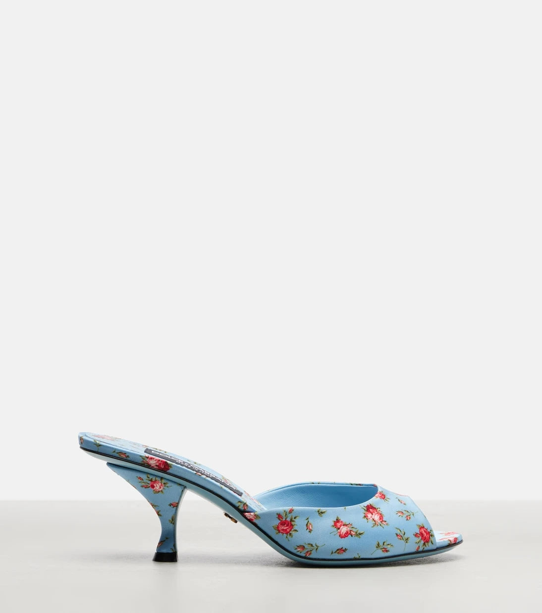Dolce&Gabbana - Keira 60 floral satin mules