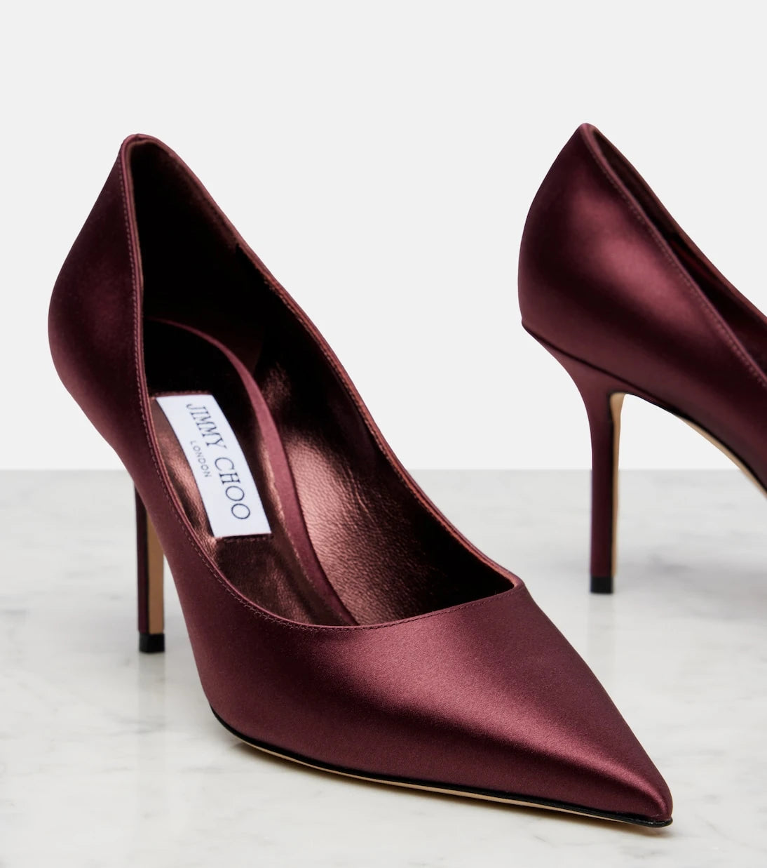 Jimmy Choo - Love 85 satin pumps