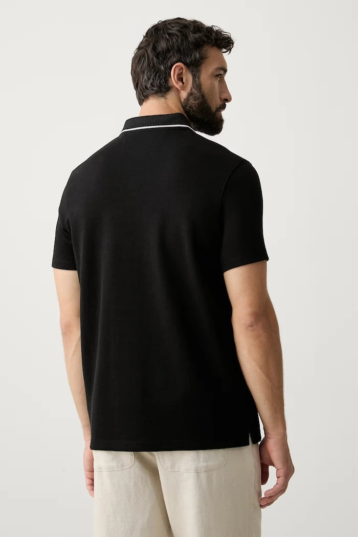 Guess yakalı erkek pamuklu tişört