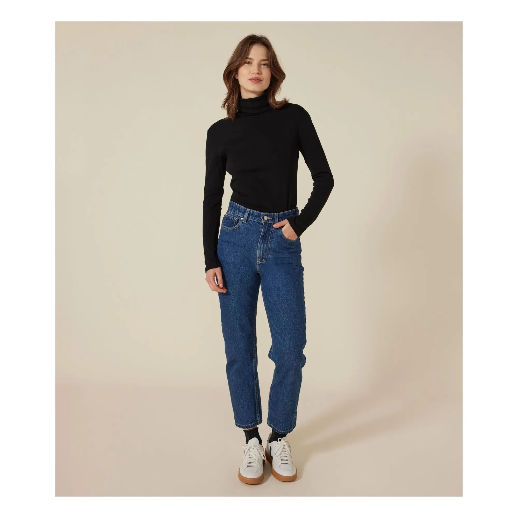 Petit Bateau - l'Iconique undershirt - Women's collection  | Black