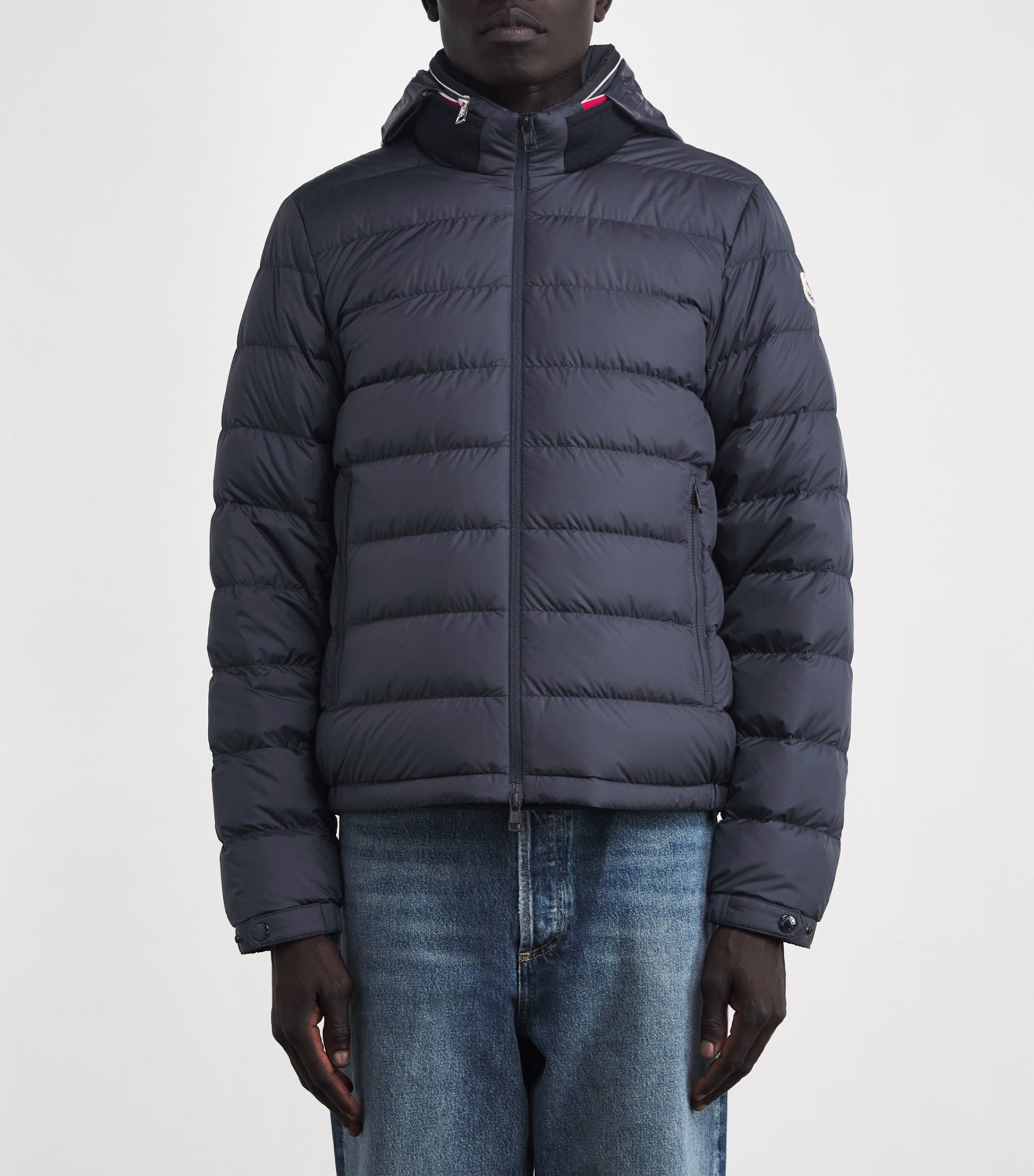 Moncler Blue Down Brendann Puffer Jacket