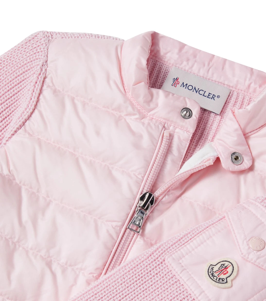 Moncler Enfant - Baby down-paneled cotton jacket