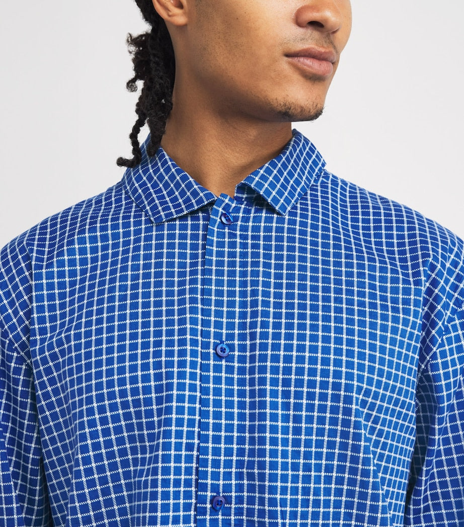 Cotton Check Pyjama Set