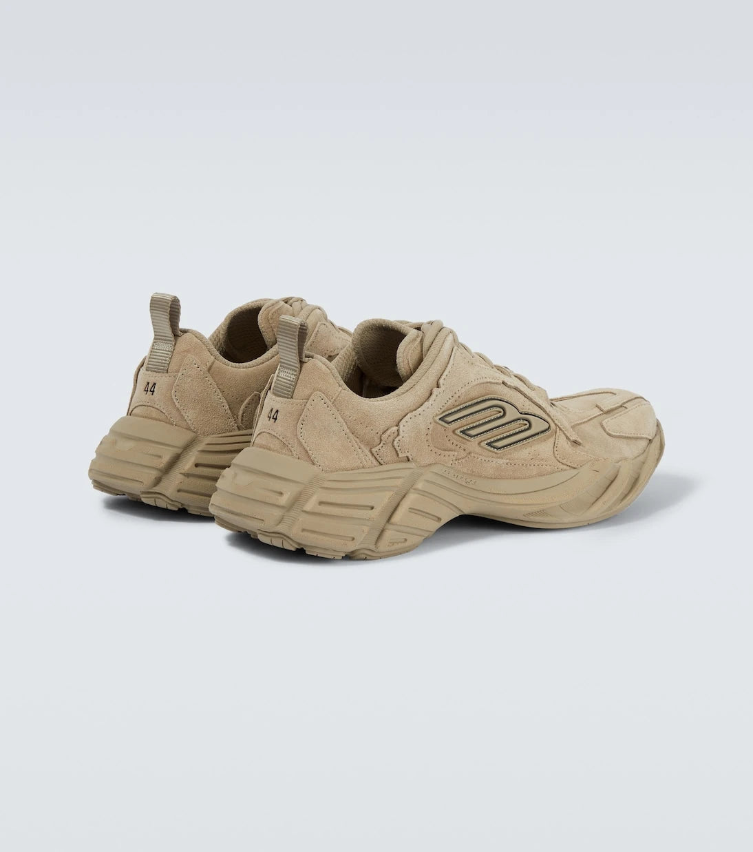 Balenciaga - Monday suede sneakers