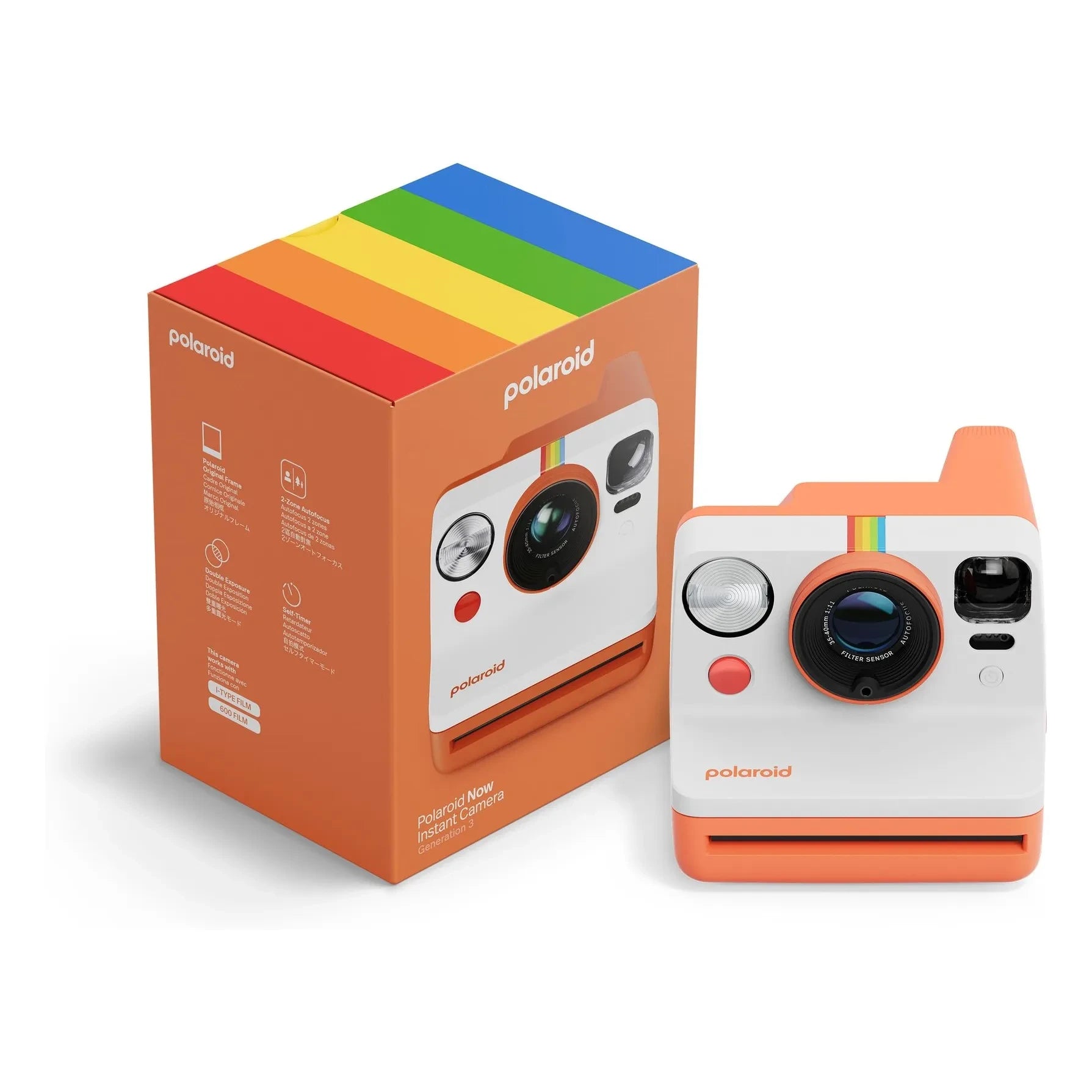 Polaroid - Polaroid Now Gen 3 camera | Coral