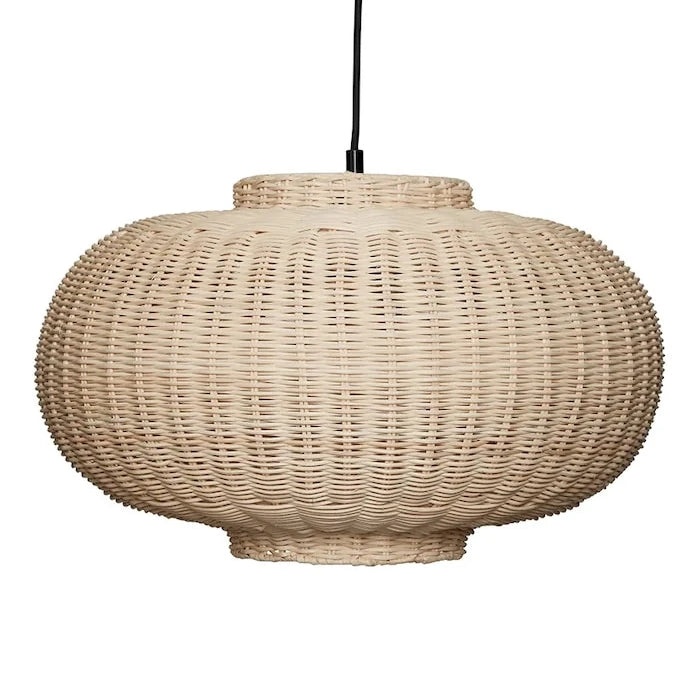 Hübsch Rattan Duvar Lambası 45 x 27 cm