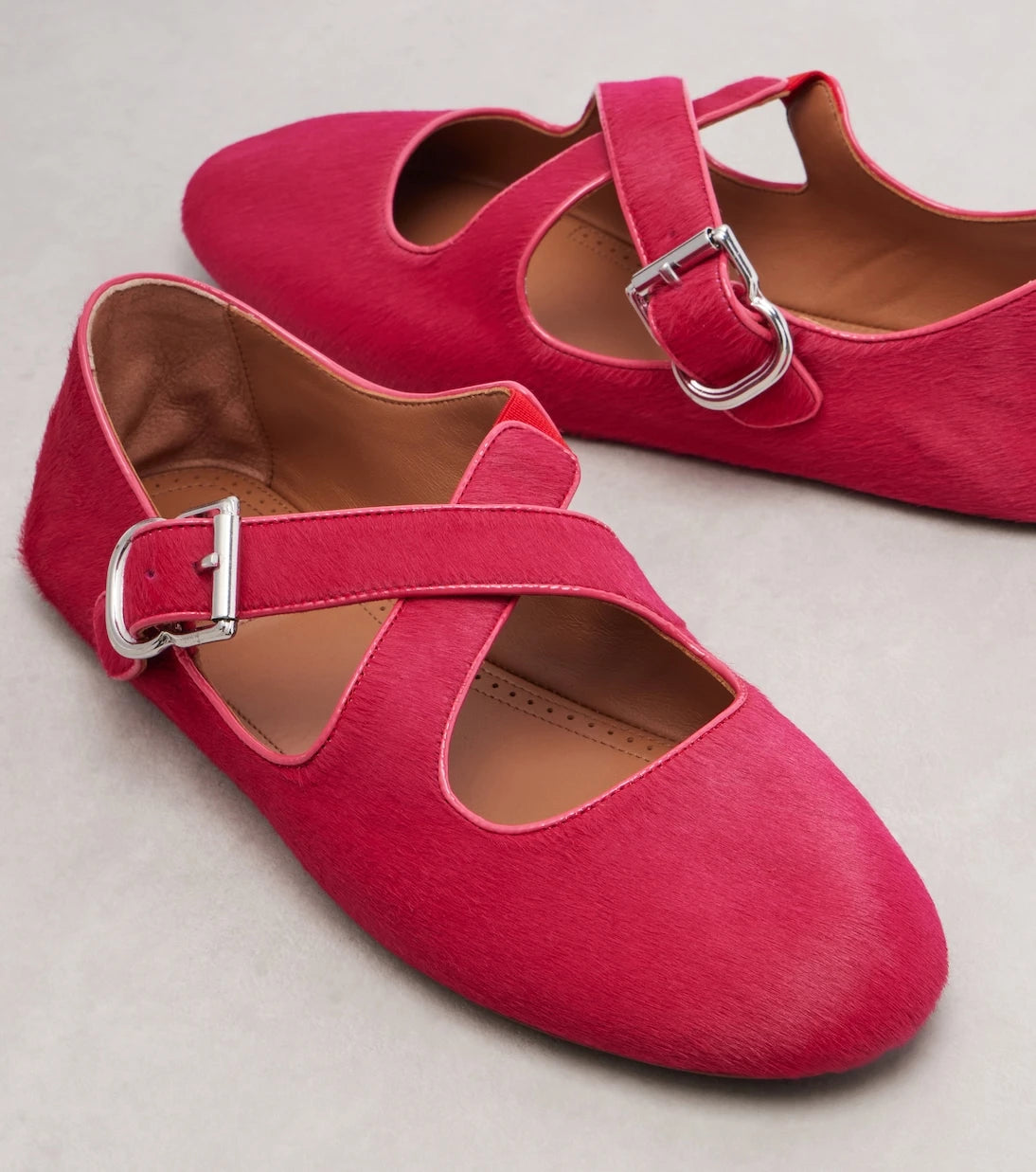 Alaïa - Calf hair ballet flats