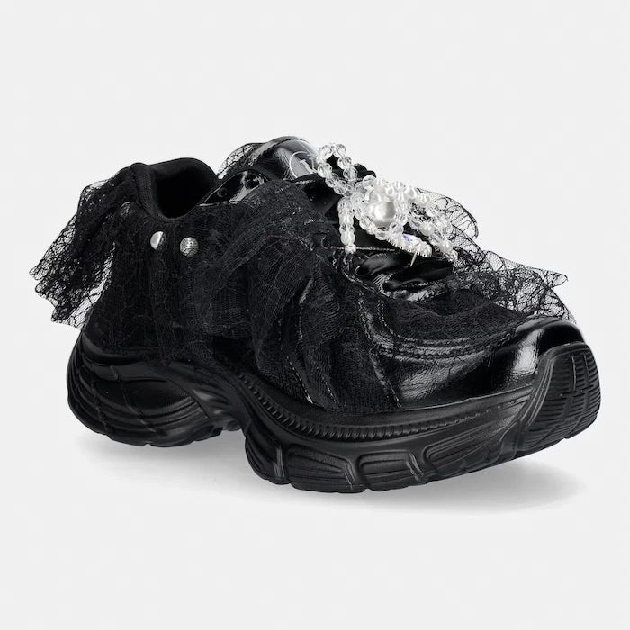 Koi Footwear Kelpie Whimsical Terrain Trainers siyah kadın spor ayakkabı