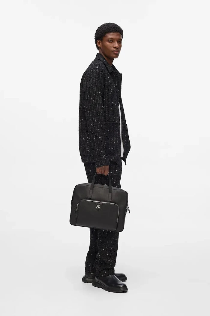 Кожена чанта Karl Lagerfeld K/MONOGRAM
