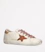 White Leather Super-Star Sneakers