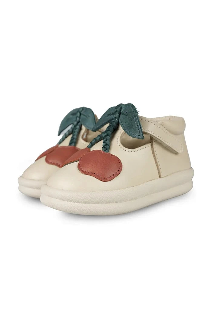 Donsje Joeka Shoes Cherry Çocuk Deri Yarım Ayakkabı