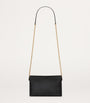 Saint Laurent Black Cassandre Chain Pouch