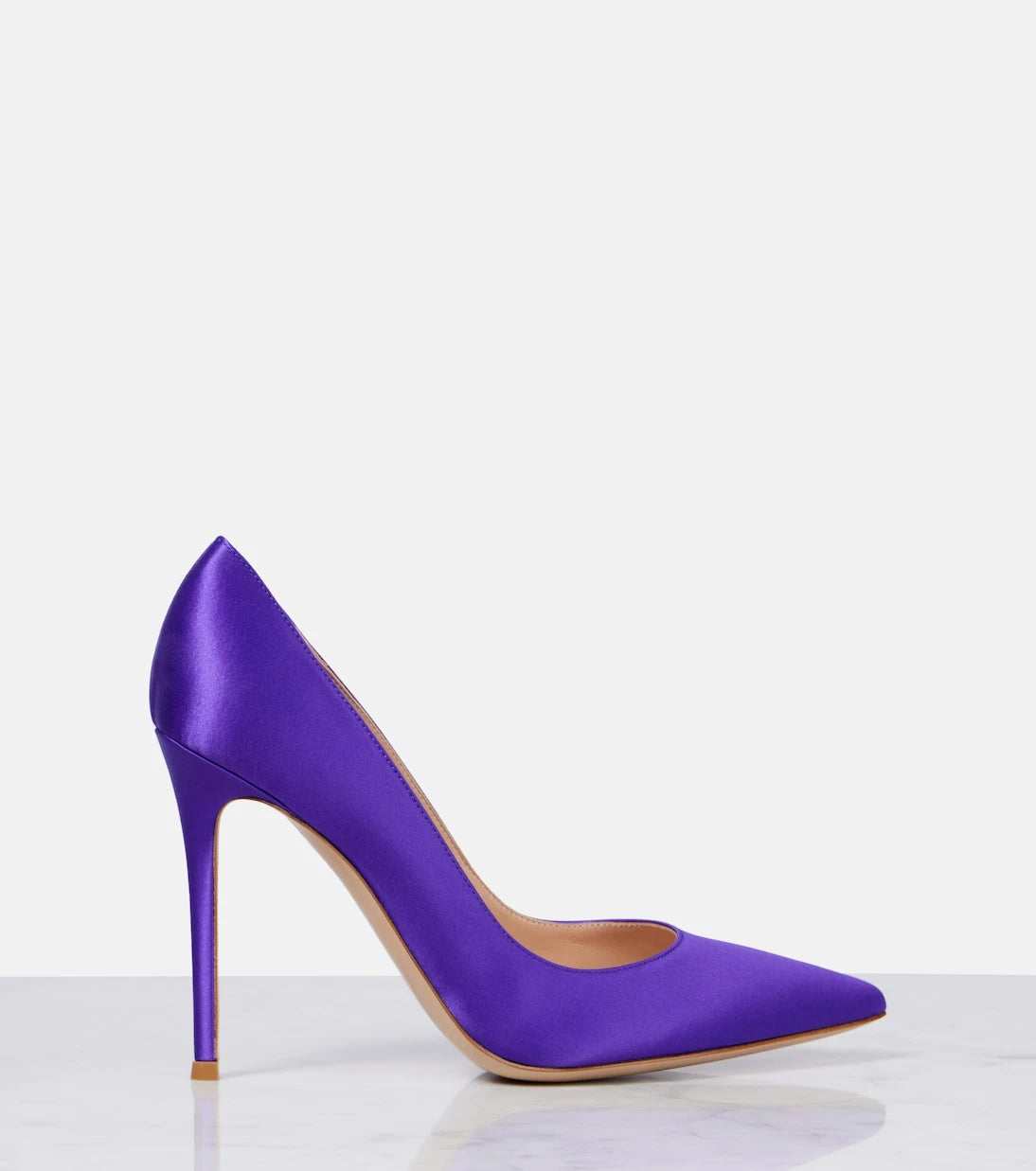 Gianvito Rossi - Gianvito 105 satin crêpe pumps