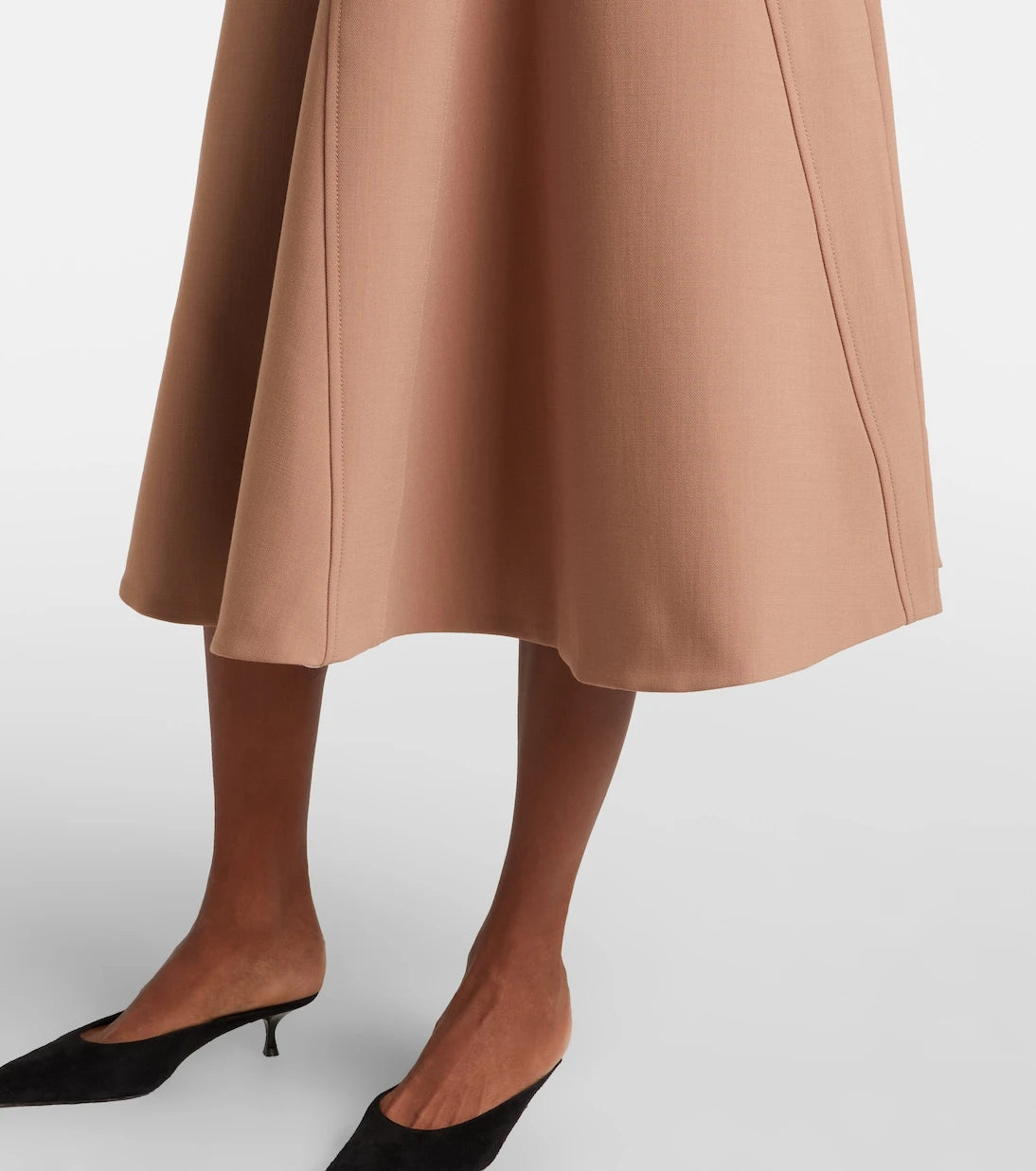 Emilia Wickstead - Ucellina belted paneled midi dress