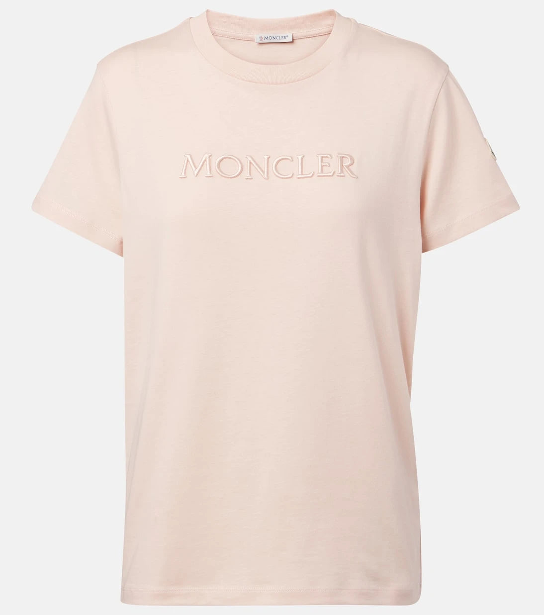 Moncler - تيشيرت قطن بالشعار