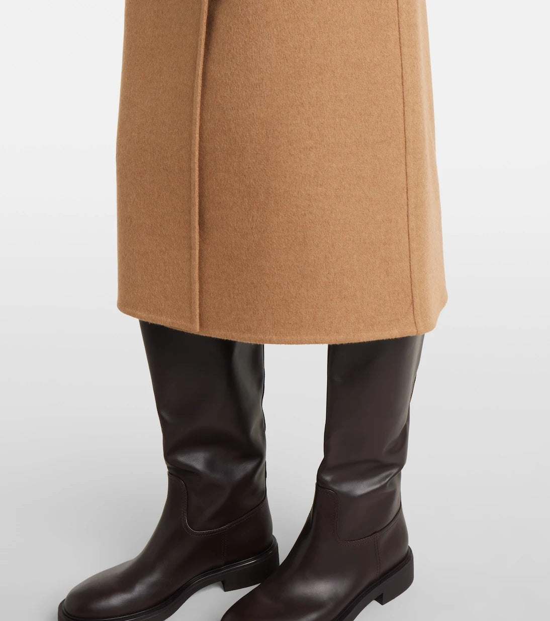 Max Mara - Curzio wool wrap skirt